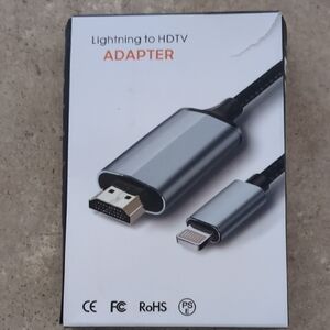 NEW Lightning to HDTV Adapter